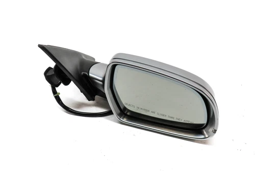 10-16 AUDI S4 (B8 8K) RIGHT MANUAL FOLD HEATED AUTODIM DOOR MIRROR (ALUMINUM)