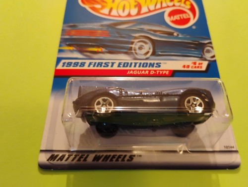 1998 Hot Wheels #638 Jaguar D-Type blau 1998 First Editions - Bild 6 von 10