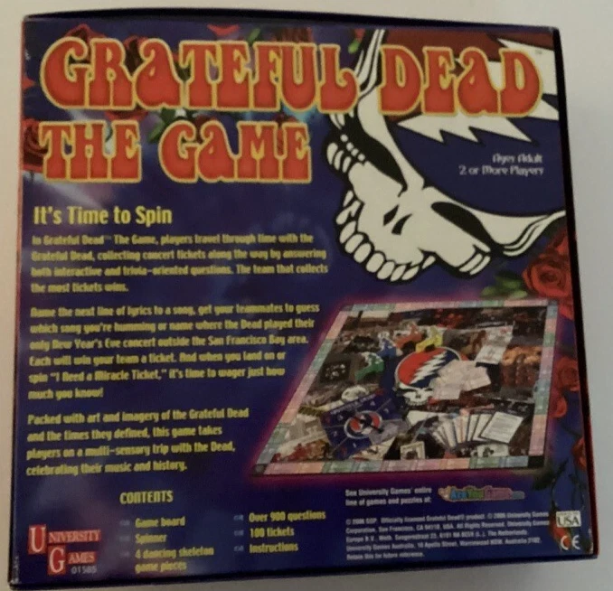 "Grateful Dead The Game" Board Game - 2 or more players - Image 2 of 4