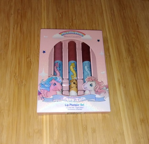 My Little Pony "Pony Talk" Lip Plumper Set Beauty Creations Strawberry Scented - Picture 11 of 12
