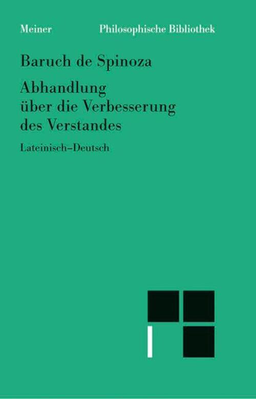 Thumbnail - Abhandlung Über Die Verbesserung Des Verstandes Baruch De Spinoza