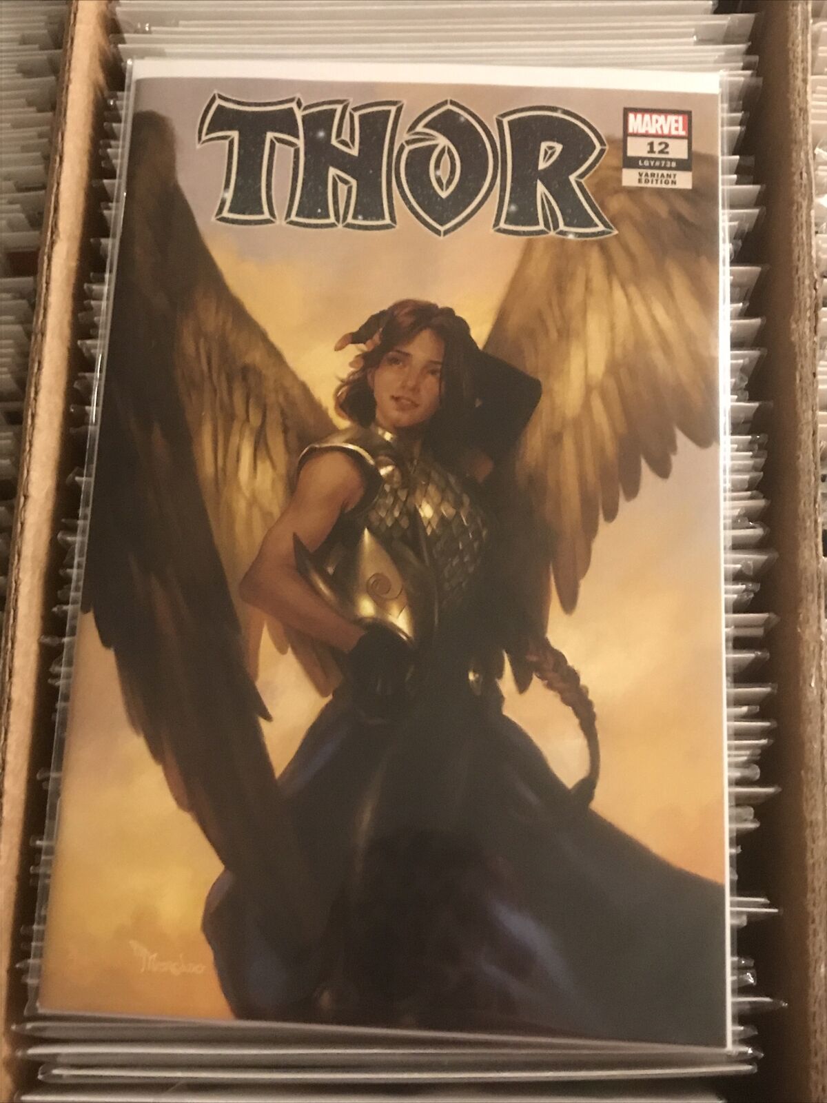 THOR #12 JANE FOSTER VALKYRIE MIGUEL MERCADO TRADE DRESS VARIANT COVER 2021 