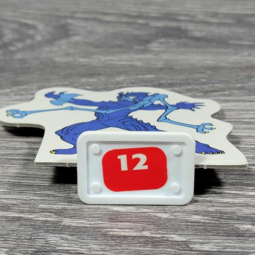 1993 Mighty Morphin Power Rangers Board Game Baboo Alien Stand Replacement Parts - Picture 7 of 9