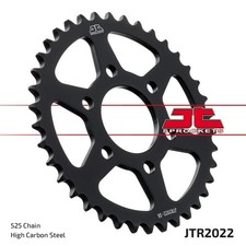 JT Steel Rear Sprocket 525 38T Black Royal Enfield Himalayan 2018-2022