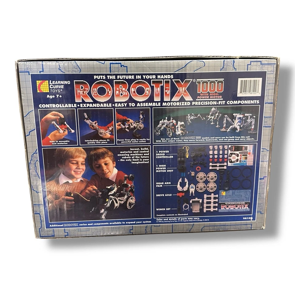 ROBOTIX Series 1000 Set Learning  Curve Toys 1995 NEW SEALED - Image 2 of 4