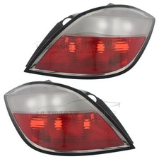 Vauxhall Astra H Rear Light Mk5 2004-2007 5 Door Tail Lamp Lens Pair Left Right