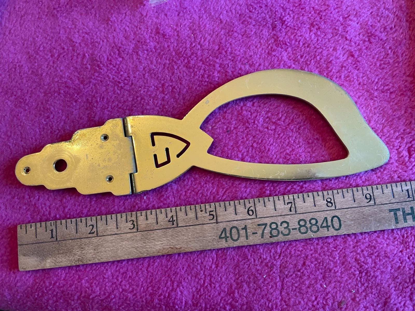 RARE 1958 1950s vintage GUILD x500 tailpiece for artist archtop x350 johnny smi
