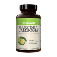Naturewise, Garcinia Cambogia, 90 Vegetarische Kapseln