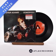 Bryan Adams - Somebody - 7" Vinyl Record - VG+/EX