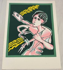 Remo Brindisi Litografia Serigrafia 76×57