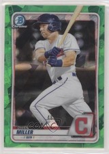 2020 Bowman Chrome Draft Sapphire Edition Green 48/50 Owen Miller #BD-159 08jk