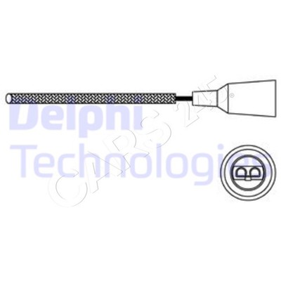 DELPHI Lambdasonde Für AUDI VW RENAULT FIAT LANCIA MAZDA SEAT SUBARU 80 112016