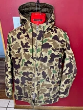 Vintage Bob Allen Ducks Unlimited Jacket Mens Size L Camo Gore Tex Hunting