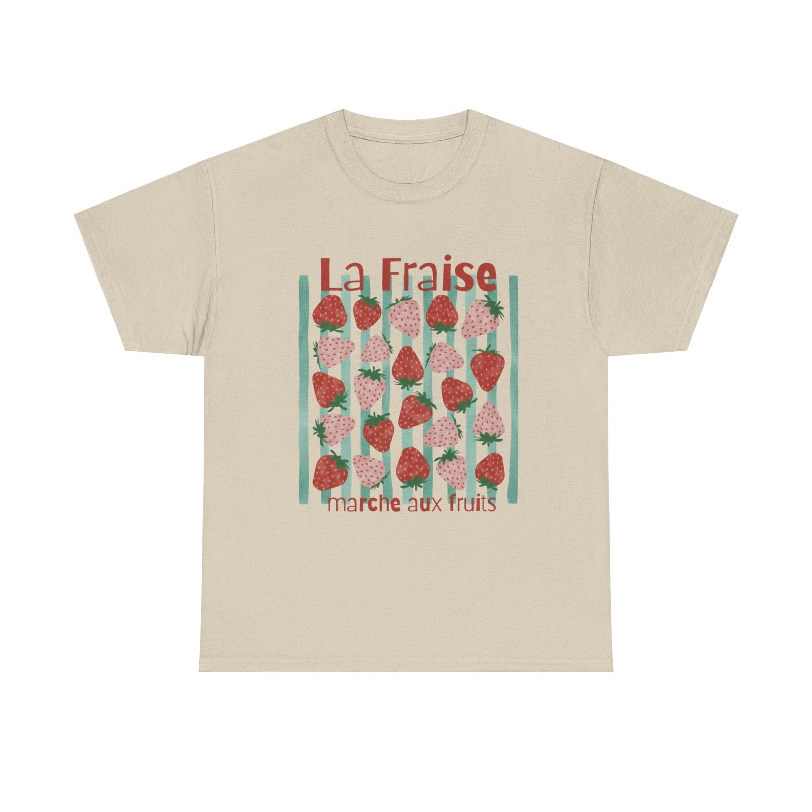 Strawberry Market Tee, Summer Shirt, Gift for Foodies, Casual Wear, [...]