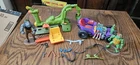 VINTAGE TEENAGE MUTANT NINJA TURTLES LOT ORIGINAL VEHICLES AND FIGURES!!!