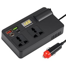 Car 200w Power Inverter Dc 12v 24vTo Ac 110v 240v Converter Usb For Vehicles
