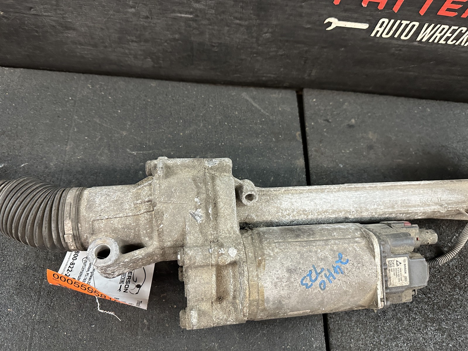 17-24 MASERATI GHIBLI SQ4 AWD POWER STEERING GEAR RACK & PINION 06701066210