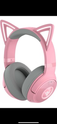 Razer Kraken Kitty V2 BT Wireless RGB Headset - Quartz Pink