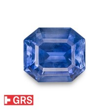 GRS Certified CEYLON Blue Sapphire 10.17 Ct. Natural Untreated OCTAGON Exclusive