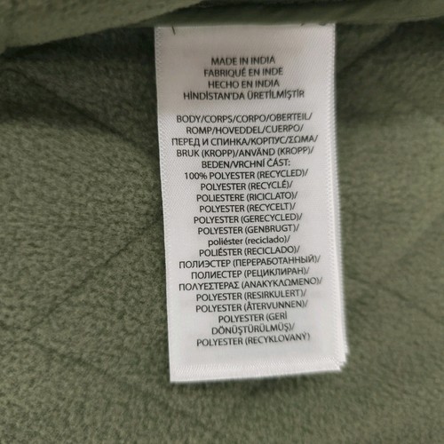 POLO RALPH LAUREN Boys Olive Green Quilted Mockneck Vest Embroidered Pony Size 5 - Picture 5 of 7