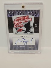 2009-10 OPC Premier Autographed Stitchings Cam Ward