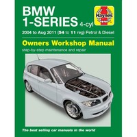 BMW 1Er 2004-2011 Benzin Diesel 4-Zylinder 1-Series Werkstatthandbuch Haynes