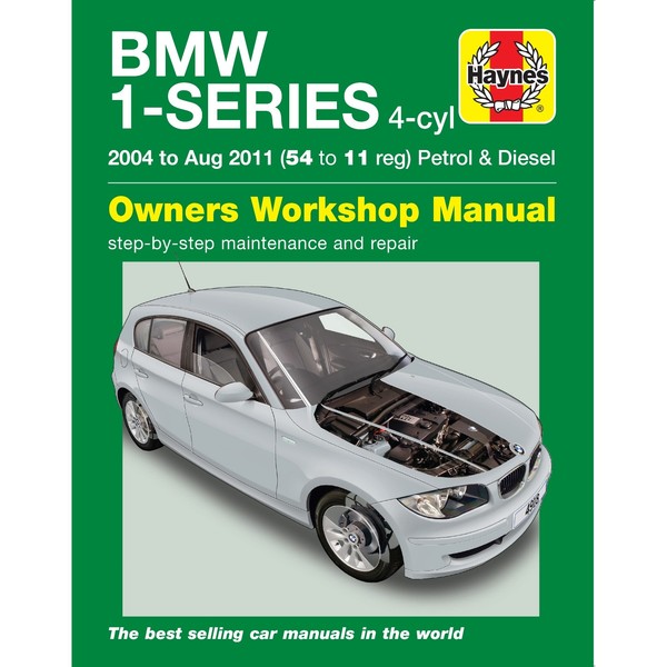 BMW 1Er 2004-2011 Benzin Diesel 4-Zylinder 1-Series Werkstatthandbuch Haynes-image