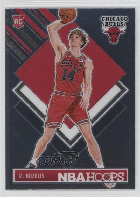 2024-25 Panini NBA Hoops Hoops Tribute Premium Matas Buzelis #295 11zx
