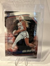 2025 Panini WNBA Prizm Kiki Iriafen #72 Base Rookie RC Washington Mystics