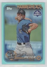2024 Topps Pro Debut Aqua Foil 74/75 Noble Meyer #PD-17 pe8
