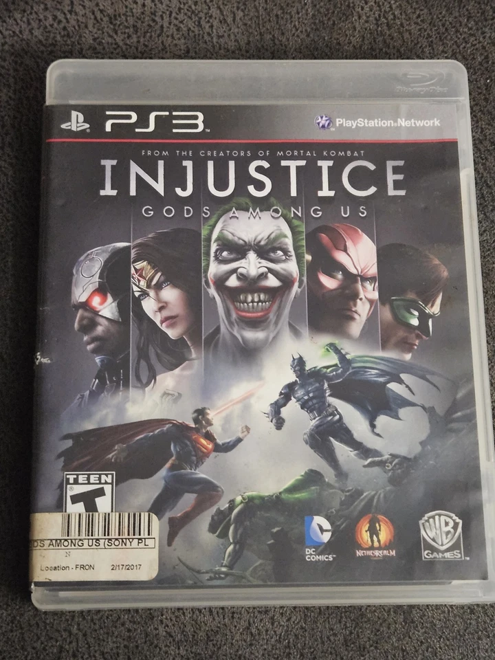 Batman Arkham Origins & Injustice God's Among Us PS3 Game Lot - Image 3 of 4