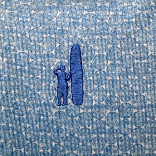 Johnnie-O Polo Shirt Boys 14 Blue Short Sleeve UPF 50+ Pomelo Maliblu NEW $64 - Picture 4 of 10
