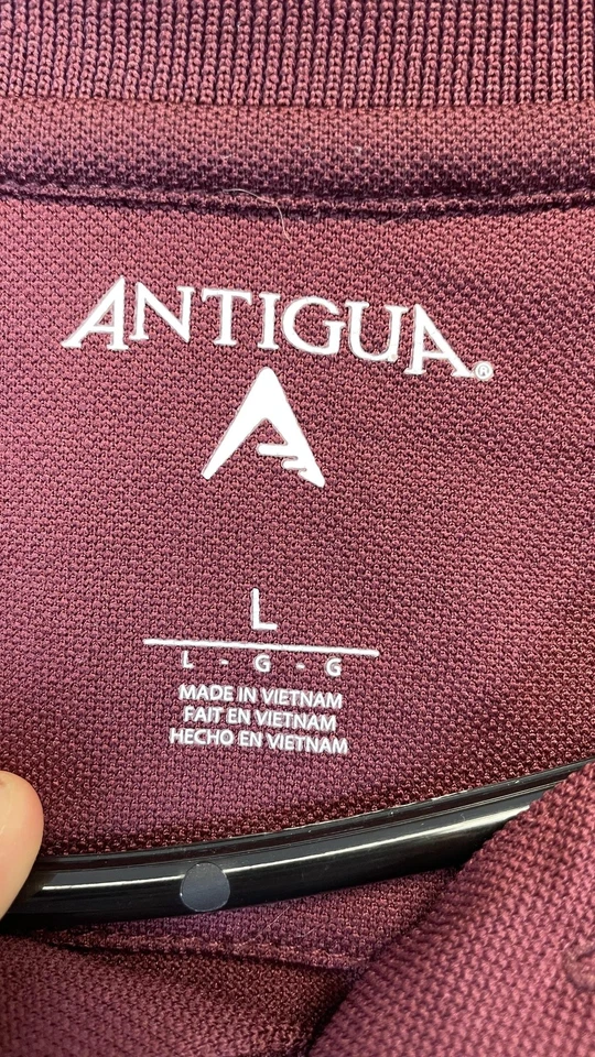 Camisa polo de fútbol americano universitario manga corta Texas A&M Aggies para hombre grande granate NCAA Foto 4 de 4