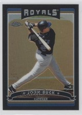 2006 Topps Chrome Black Refractor 496/549 John Buck #64 0a1