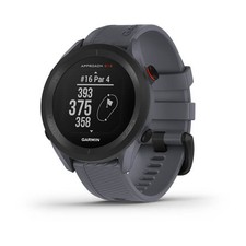Garmin Golfuhr Approach S12 Granitblau Schwarz 33 mm GPS Golfplatzkarten CT10