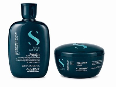 Alfaparf Reparative Reconstruction Low Shampoo 250ml & Maske 200ml