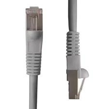 25 Ft. Cat5E Snagless Shielded (STP) Network Patch Cable, Gray
