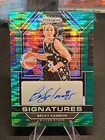 BECKY HAMMON # MATCH 25/25! 2023 PANINI PRIZM WNBA  GREEN PULSAR PRIZM AUTO