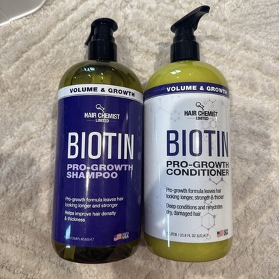 Hair Chemist Biotin Pro-Growth Shampoo Conditioner Set