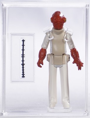 1982 Kenner Star Wars Admiral Ackbar - Painted Hands CAS 88.6 - Not AFA