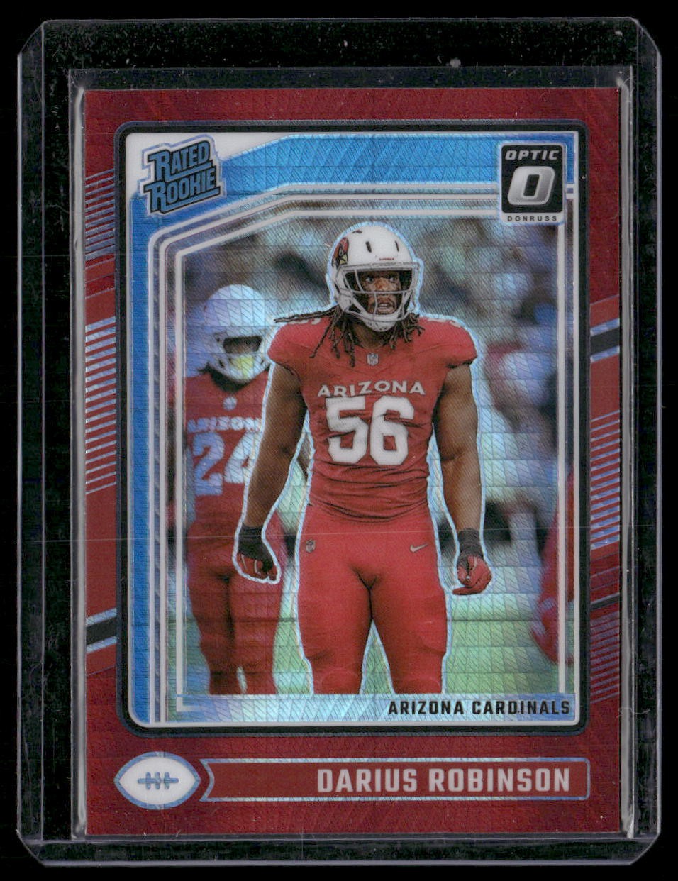 2024 Donruss Optic #219 Chop Robinson Red Hyper