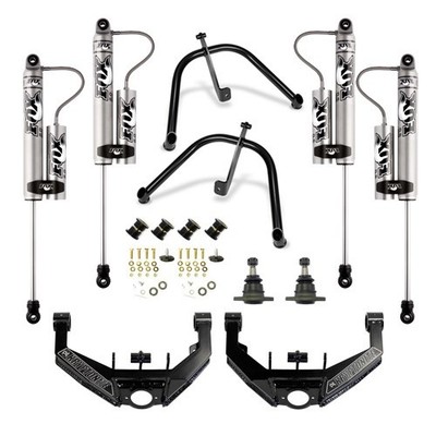 Cognito Dual Shock Hoop Kit w/ Kryptonite Arms & Fox Shocks 03-09 Hummer H2 SUTs