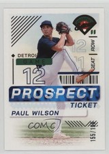 2024 Panini Prospect Edition Blue 155/199 Paul Wilson #169 1gj7