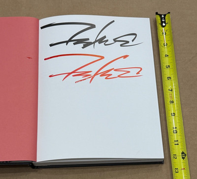 SIGNED AUTO Futura 2000 Graffiti The Artist's Monograph by HC Book Rizzoli ny