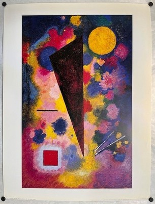 Résonance Multicolore by Wassily Kandinsky- New/Old Stock Print, Italy 1991