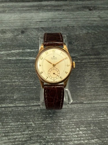 Vintage Rolex Precision, Ref. 12325. 9k Yellow Gold. Circa 1950s