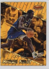 1999-00 Bowman's Best Atomic Refractor 30/100 Michael Finley #45 6m7