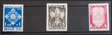 Romania. * MH Yvert 505/07. 1936. Complete Series. Magnifica. Yvert 2013: 30 Eur