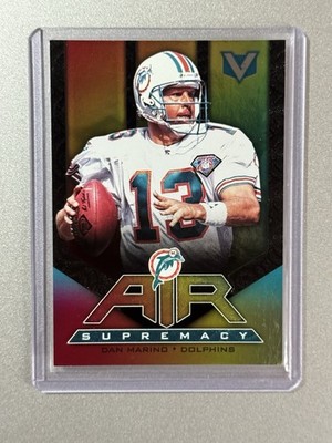 Dan Marino Miami Dolphins Panini Vertex NFL 2017 AIR SUPREMACY INSERT SP