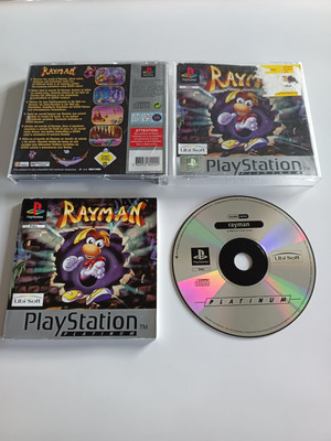 Rayman Platinum Edition komplett mit Handbuch PS1 PSX PAL Region